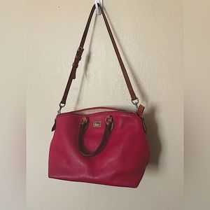 Dooney & Burke Pebble Grain Charli Satchel